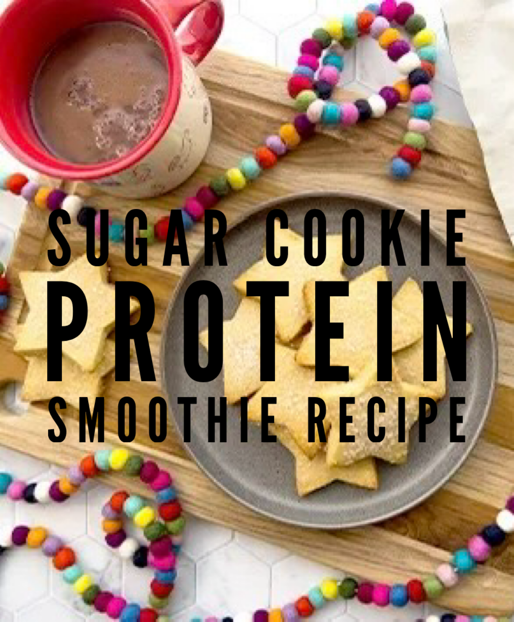 Sugar Cookie Protein Smoothie Recipe