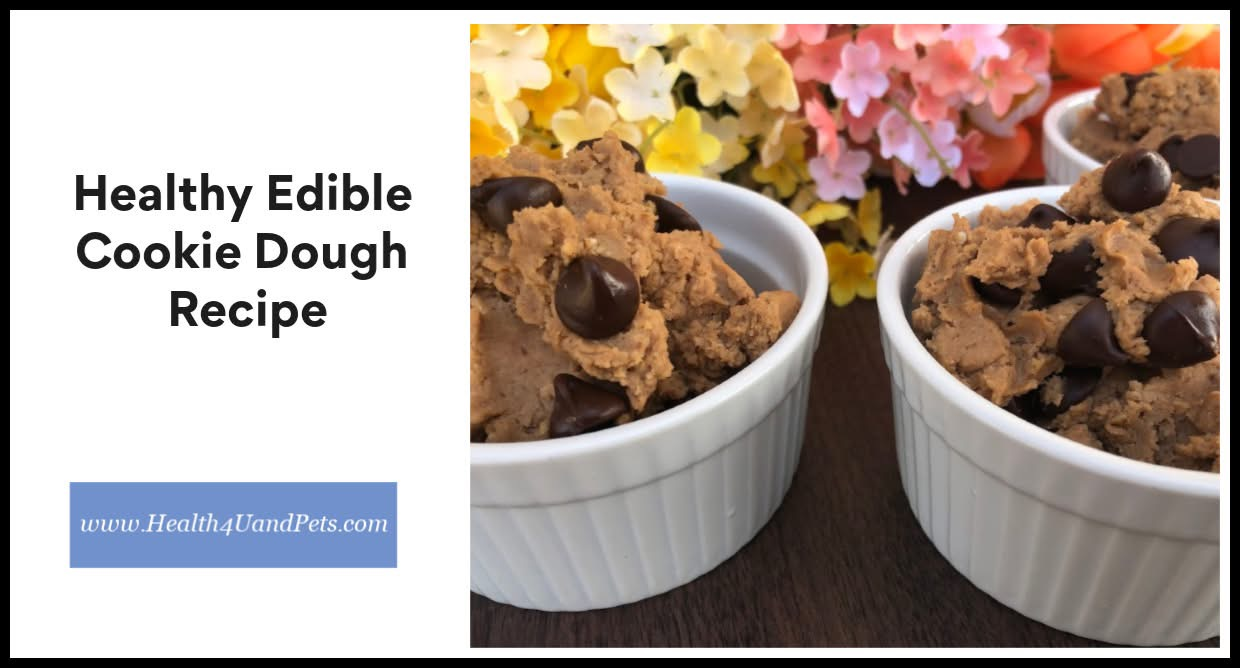 Healthy Edible Cookie Dough Recipe