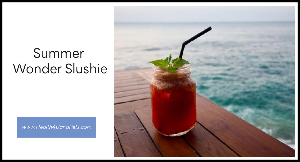 The Summer Wonder Slushie Is Going To Be A Household Favorite!